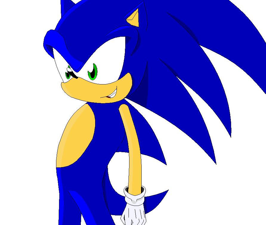 sonic looking cool by shadow_zero222