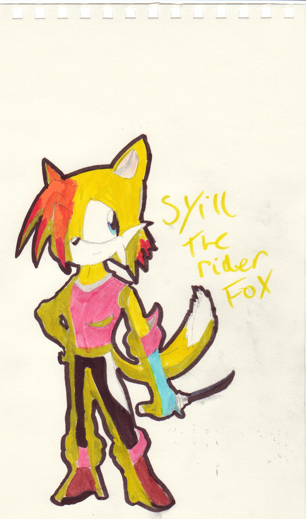 syill the rider fox by shadow_zero222