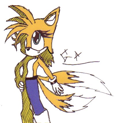 female tails!! WHOO by shadow_zero222