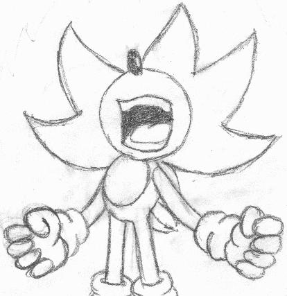 Super sonic angry O.o by shadowed_rune