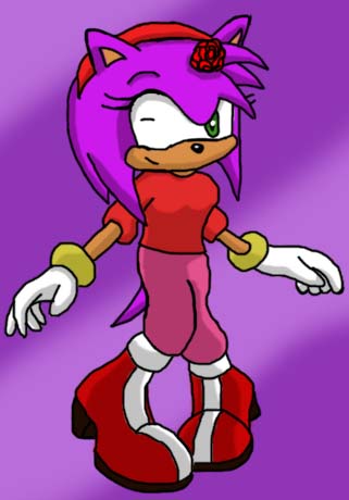 mckaila for hot sonic coloured!! (request) by shadowed_rune