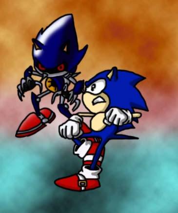 Sonic and Metal by shadowed_rune