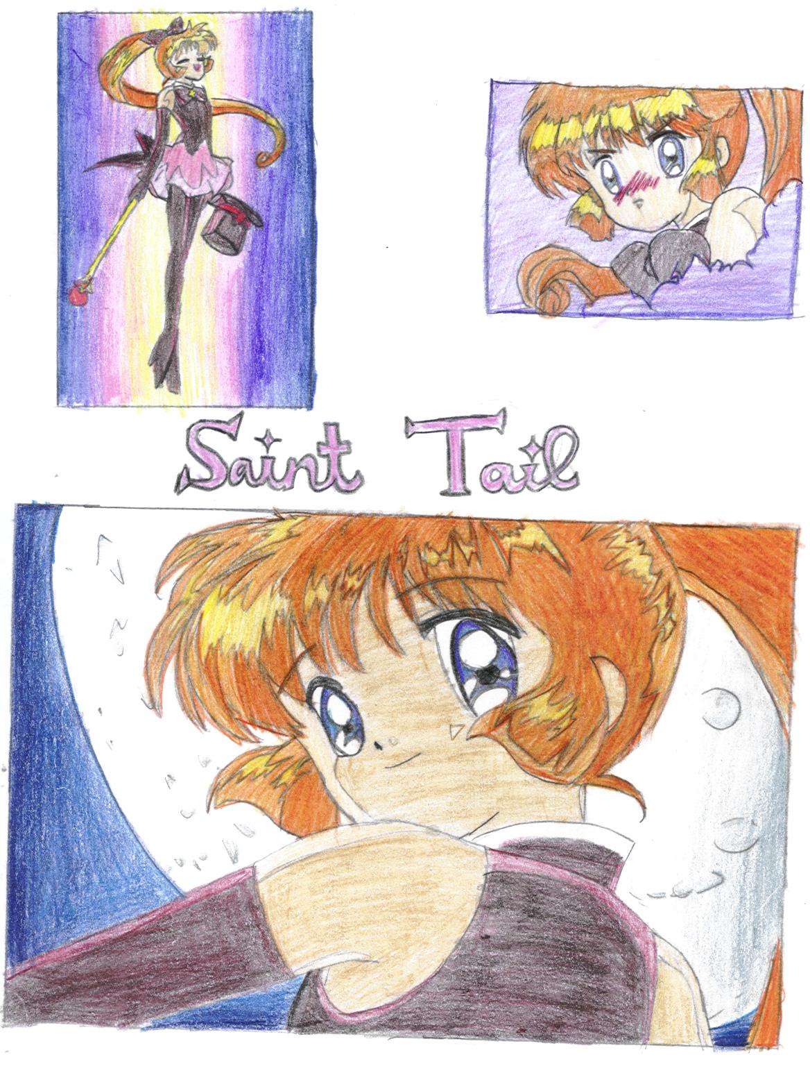 Saint Tail collage by shadowedstar213