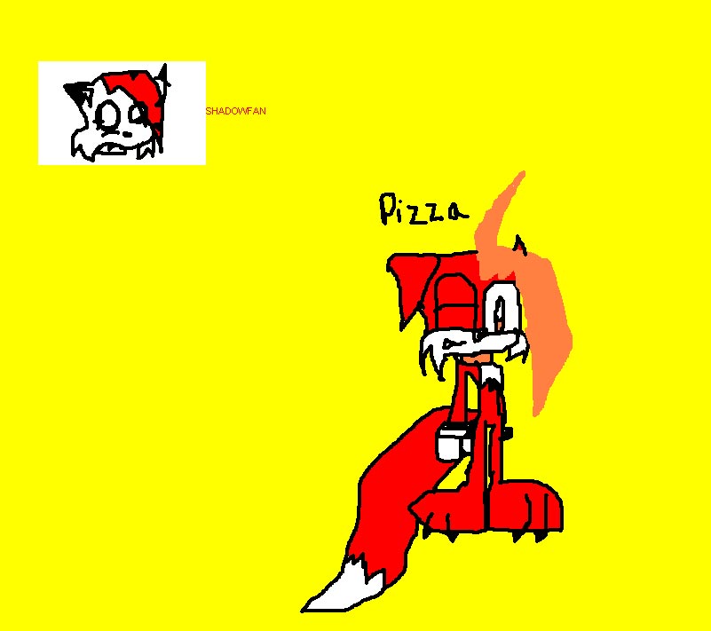 Pizza the fox by shadowfan