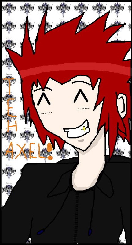 Teh Axel! by shadowgodess