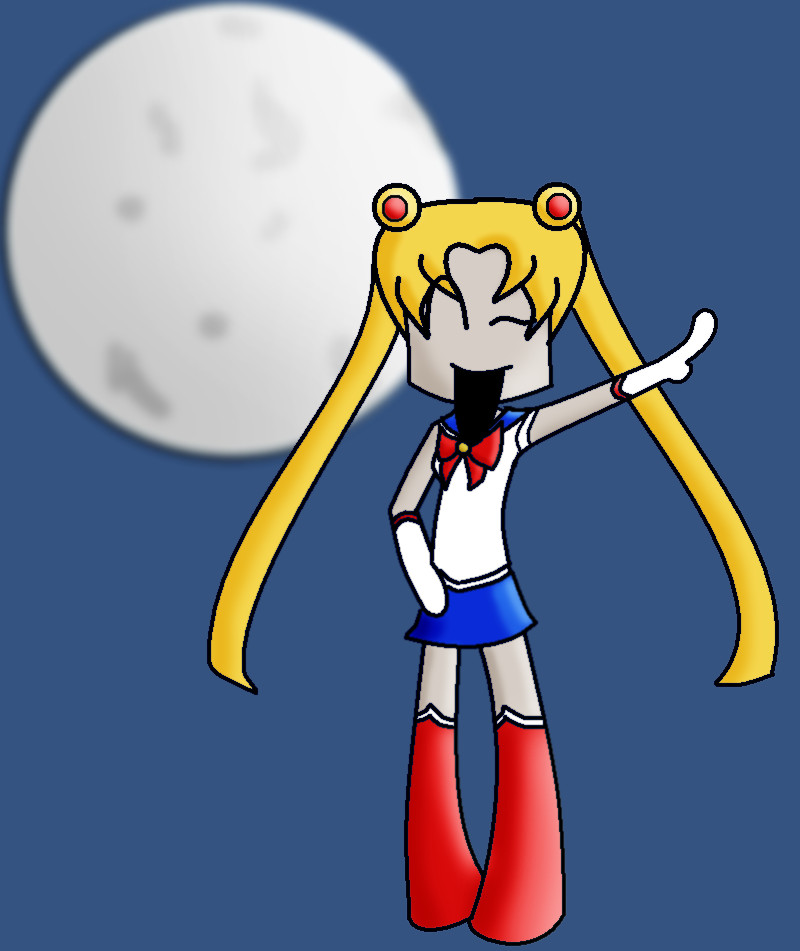 Chibi Sailor Moon by shadowkat2407
