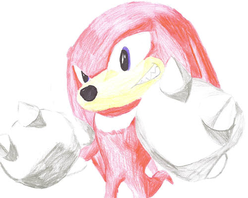 Cool 3D Knuckles by shadowriter