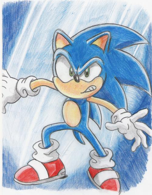 snazzy sonic by shadowrulesdaworld
