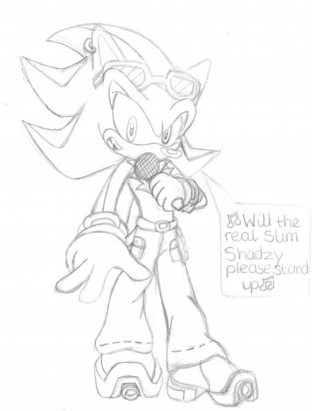 Will the real Slim Shadzy please stand up- sketch by shadowrulesdaworld