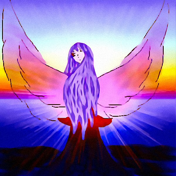 painted wings by shadows-angel