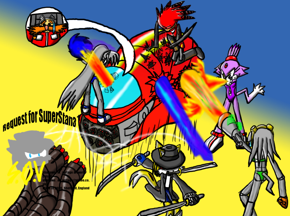Bad Move, Eggman!(Request for SuperStan3 by shadowsofvoltage