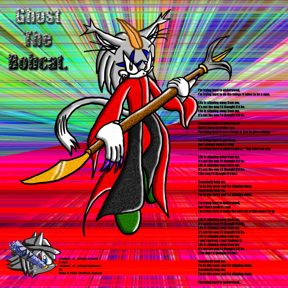 Ghost the Bobcat(Gift for CC1992) by shadowsofvoltage