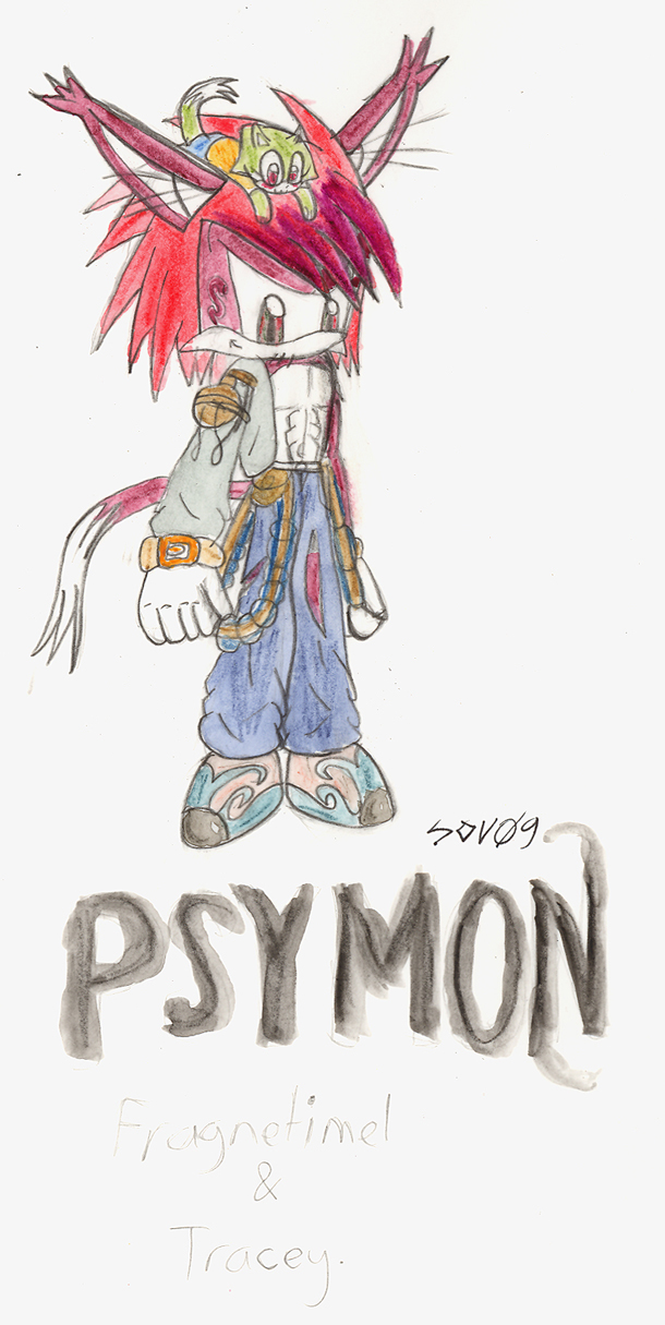 Psymon and Tracey Fragnetimel. by shadowsofvoltage
