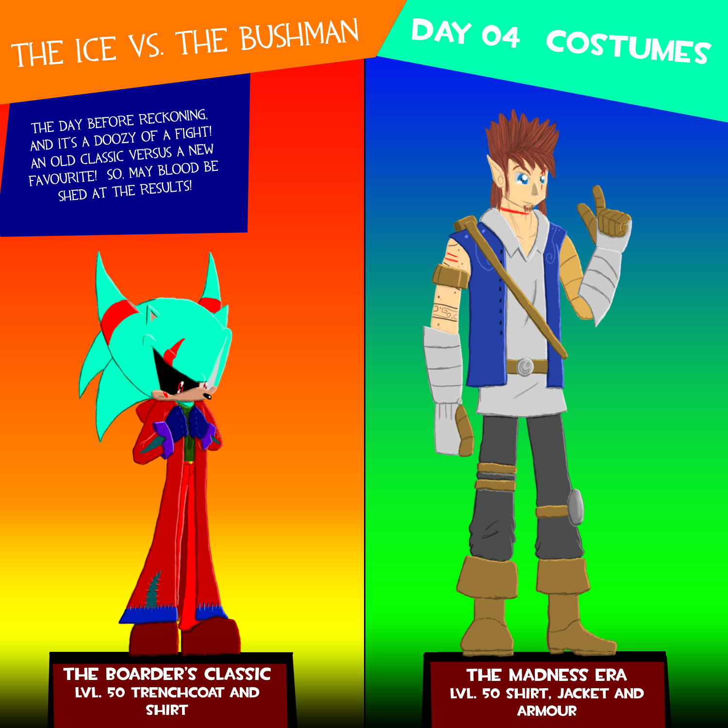 The Ice Vs. The Bushman: Day Four. by shadowsofvoltage