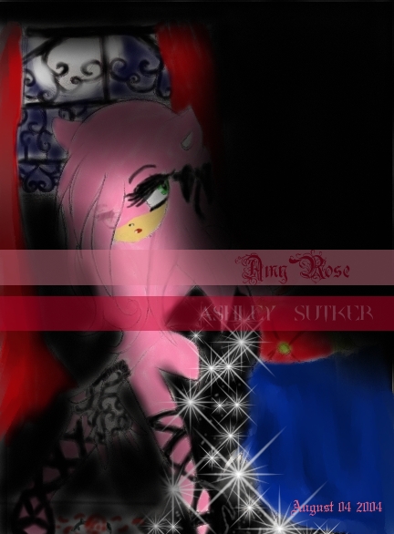 Amy Rose Black Dress by shadzgirl3191