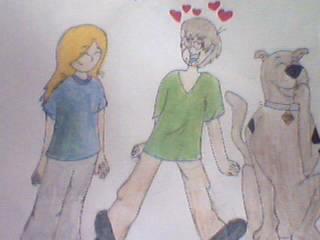 Shaggy Scooby And Me by shaggylover