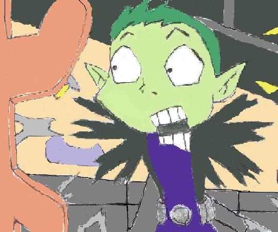 Beast Boy go's nuts (upgreaded) by shake