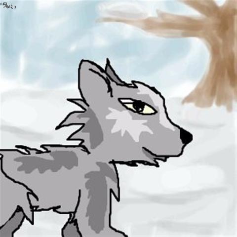 " Is the wolf still there?" by shaku