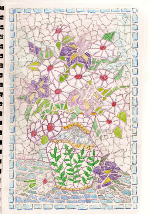 mosaicflowers by sharingan_sisters125