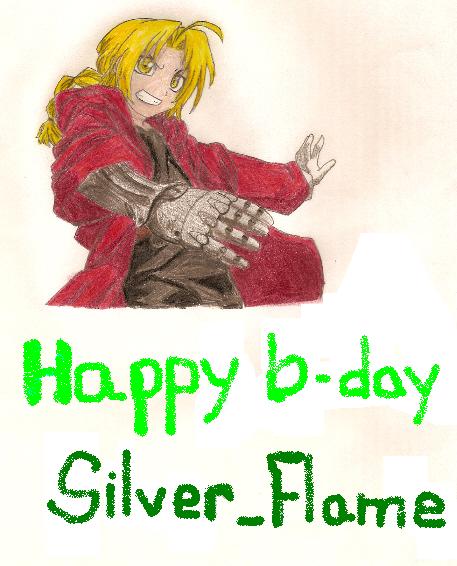 Birthday Present for SIlver_Flame by sharingan_sisters125