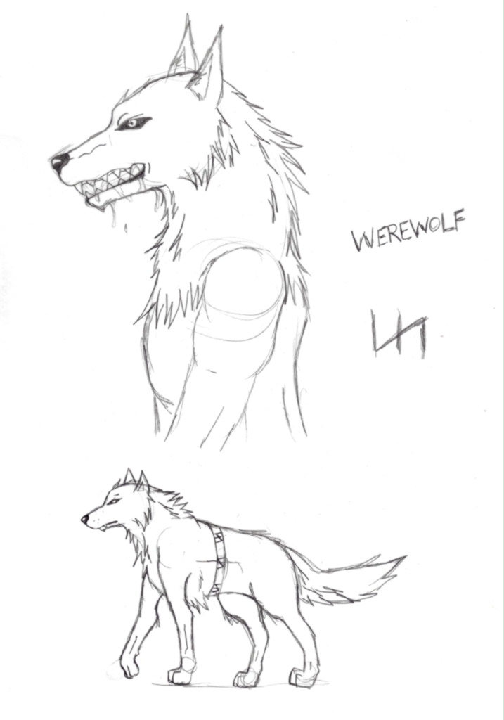 Werewolf by sharp-fang