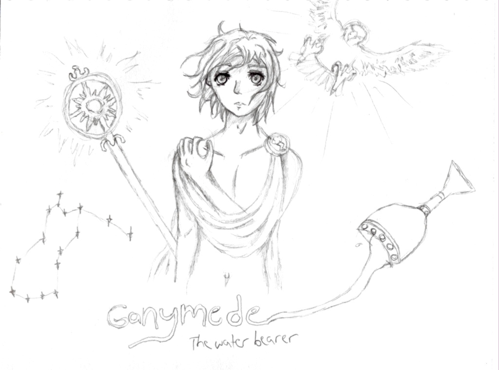 Ganymede - The Water Bearer by sharp-fang