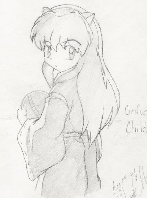 young inuyasha by shatteredmind