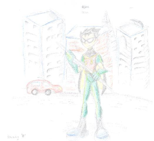 teen titans-Robin by shazy
