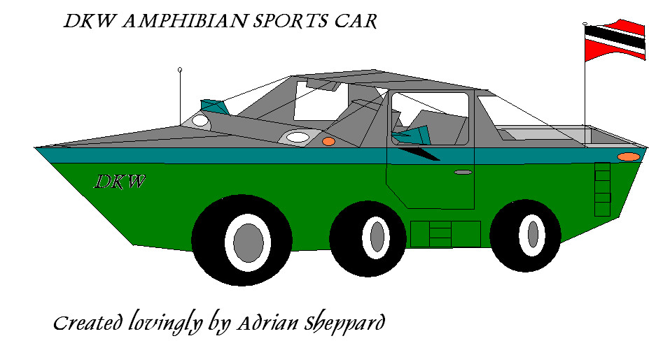 Amphibian Sports Car by sheppard46