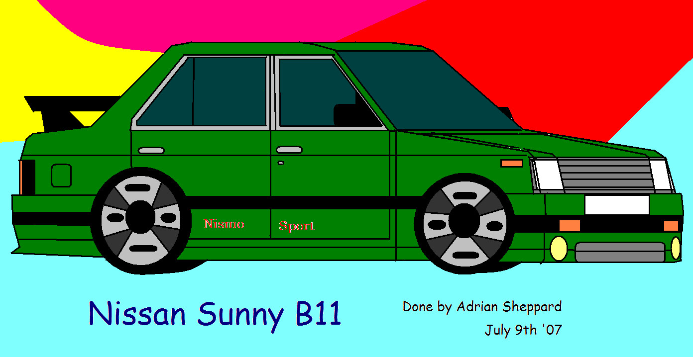Nissan Sunny B11 by sheppard46