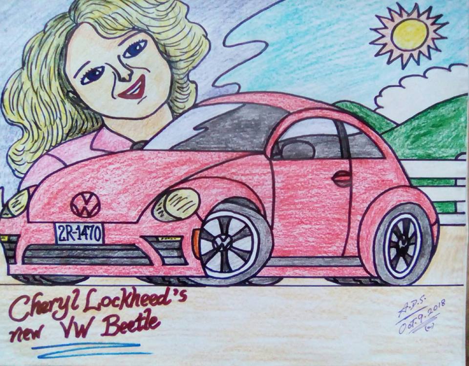 Cheryl Lockheed's New VW Beetle by sheppardadrian1982
