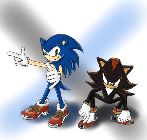 !Sonic & Shadow! by sheyla