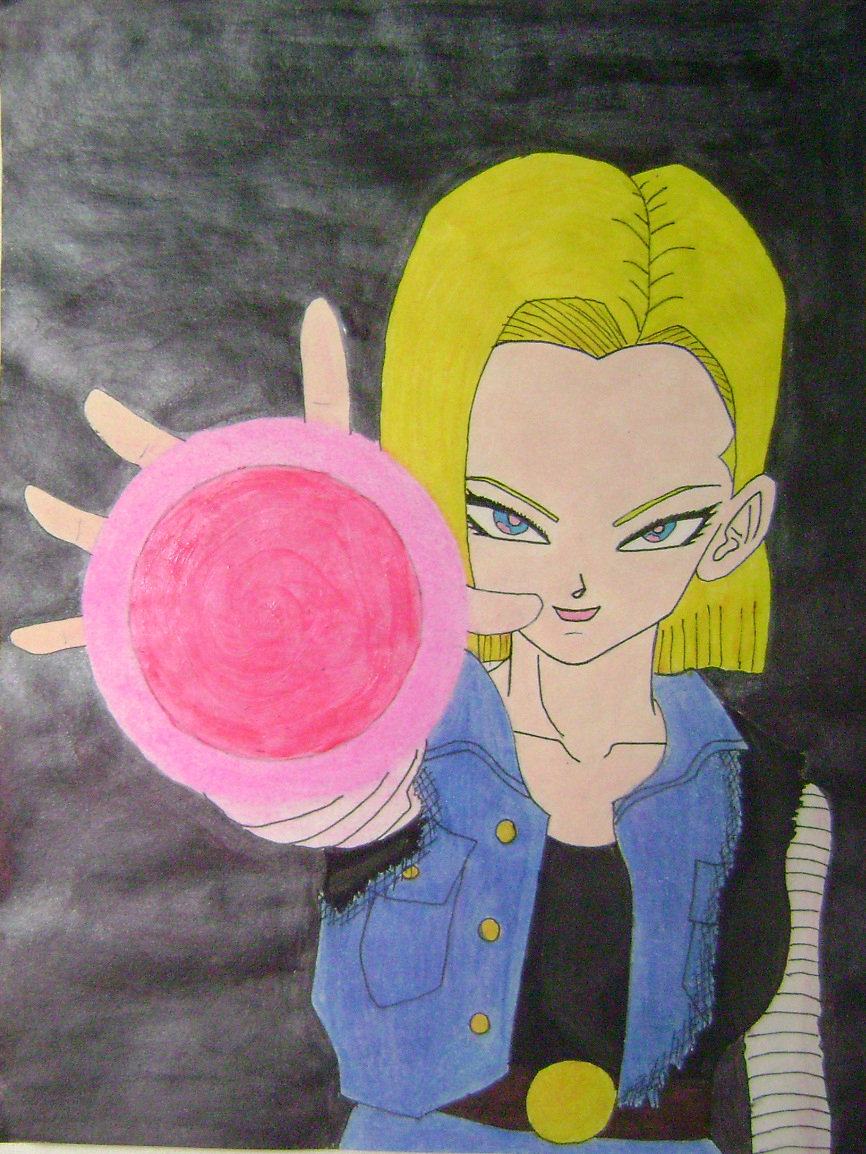 android 18 by shinigami8912
