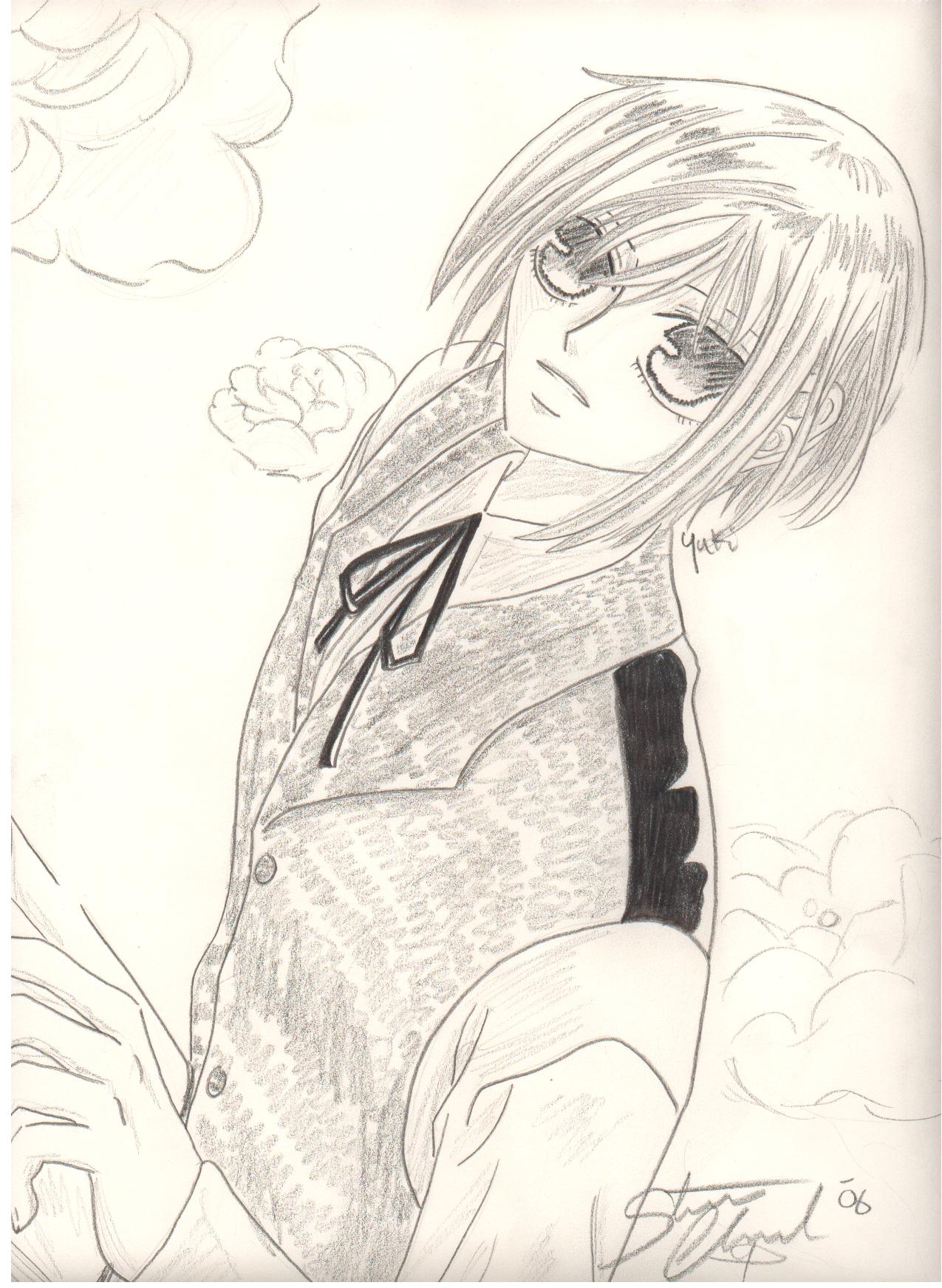 yuki sketch by shiniqua