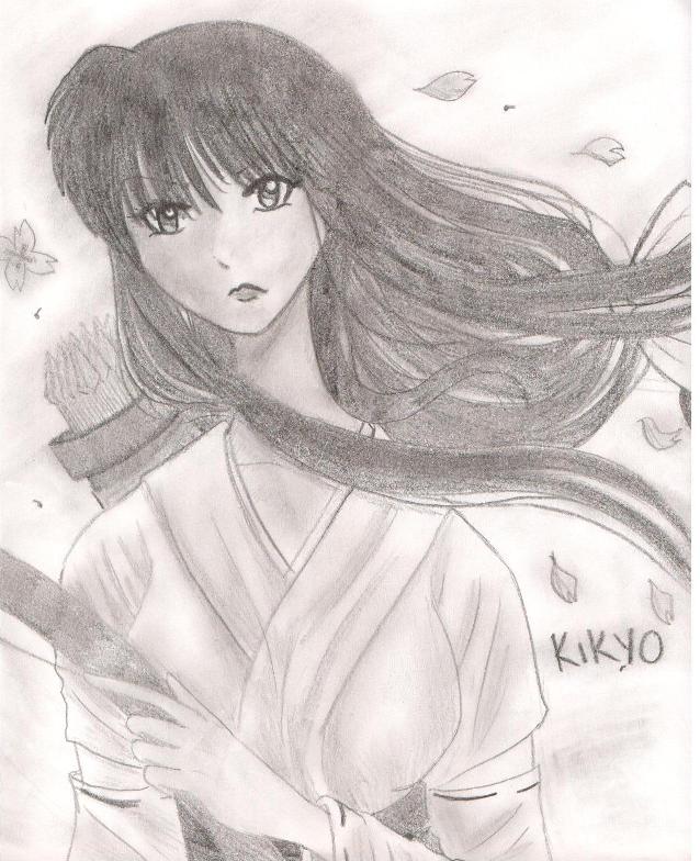 kikyo sketch by shiniqua