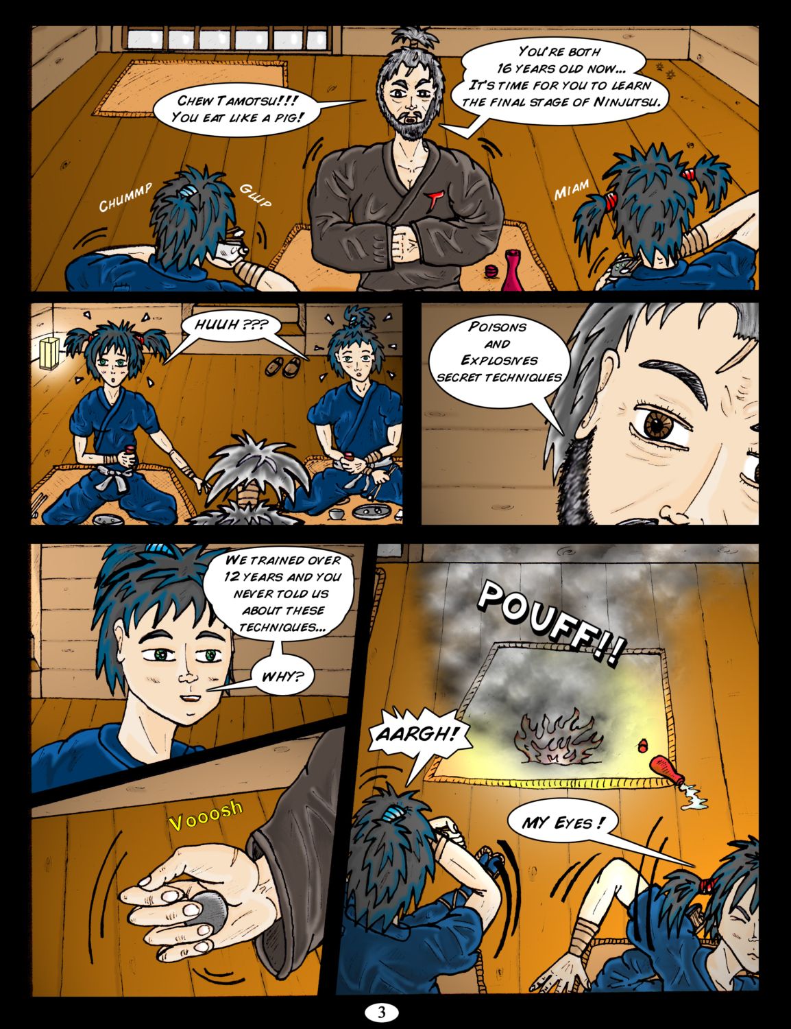 Shinobi Twins page 3 by shinka