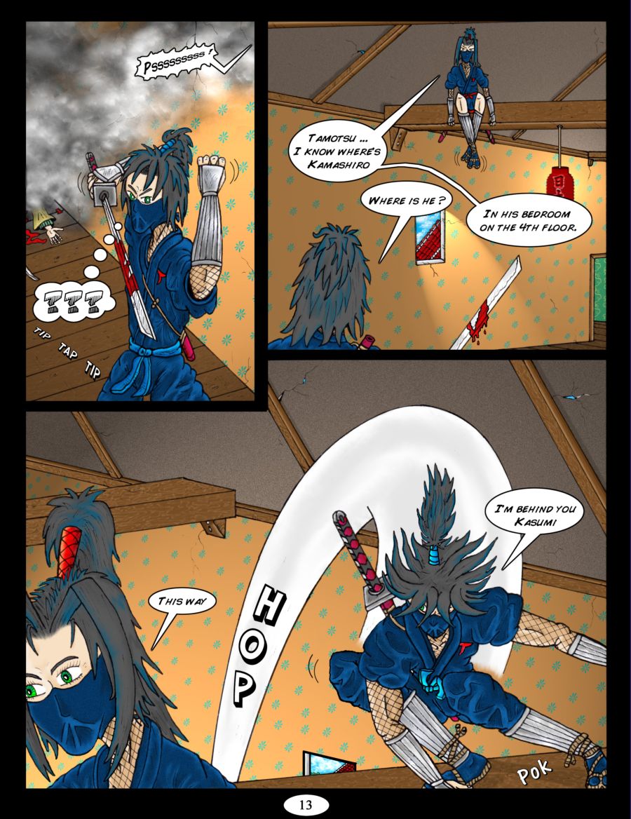 Shinobi Twins page 13 by shinka