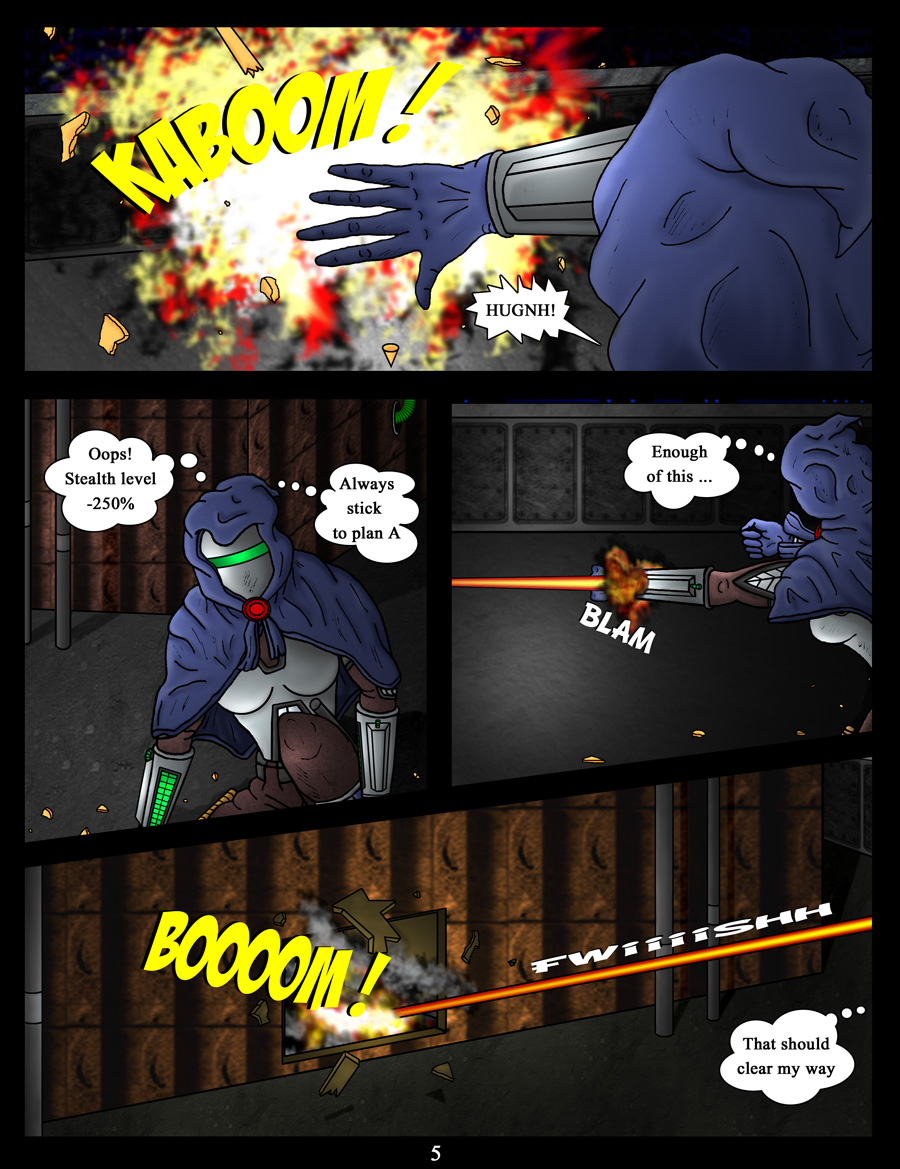 Akacya : The Bounty Hunter page 5 by shinka