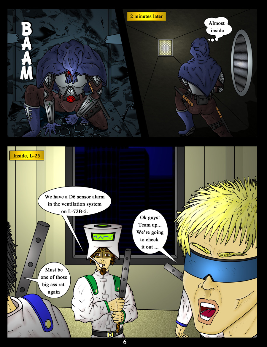 Akacya : The Bounty Hunter page 6 by shinka