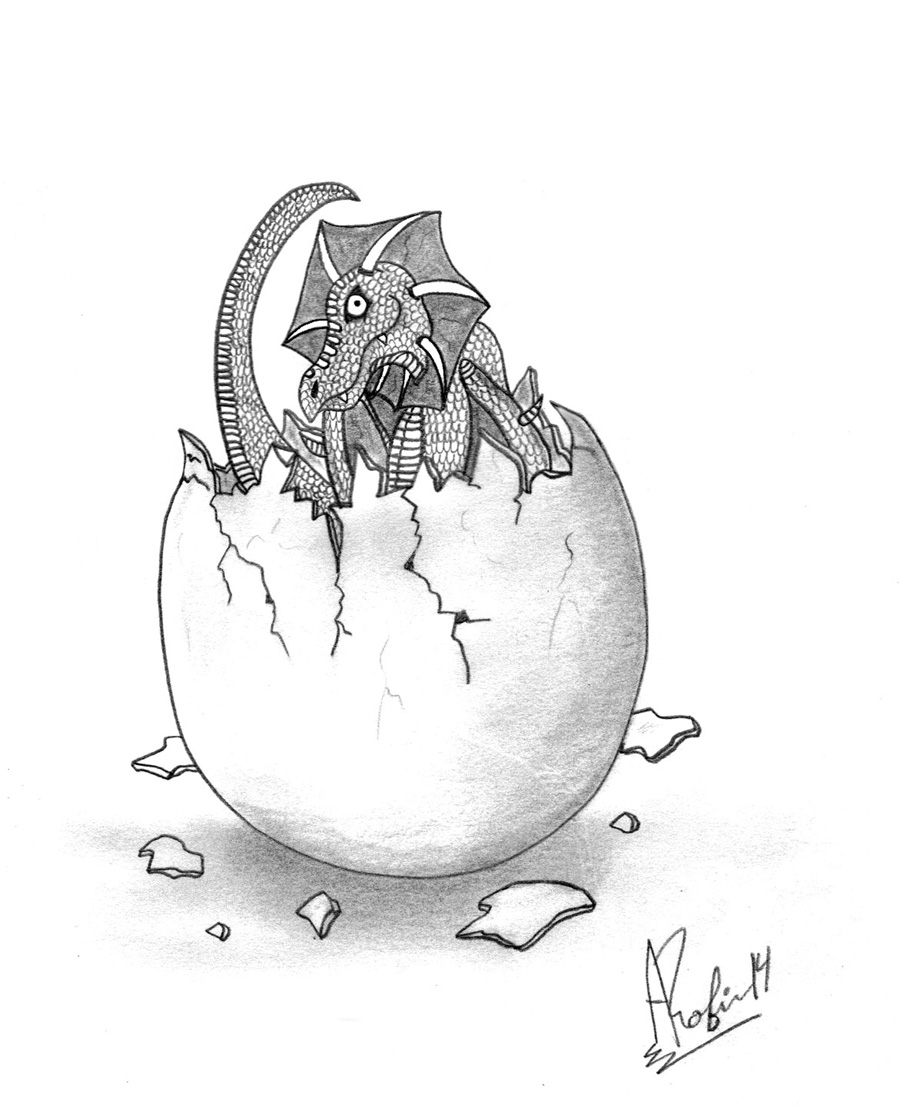 dragon egg by shinka