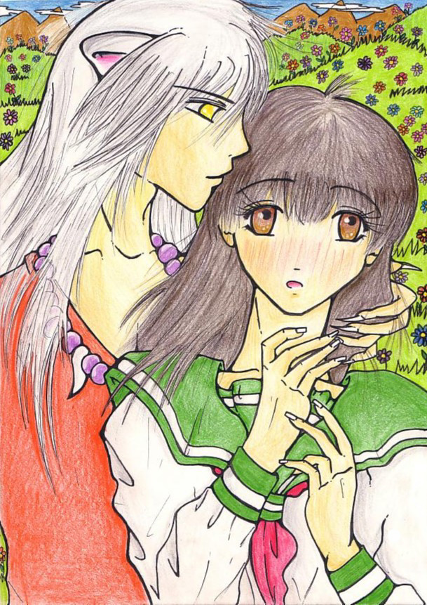 Romantic Spring - Inuyasha Contest by shiny_angel