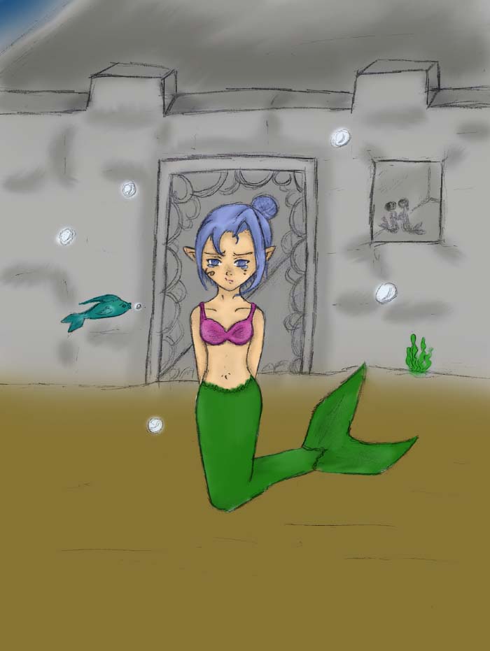 little mermaid by shiori-chan