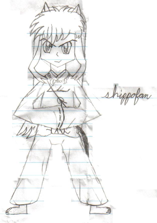 Quick Sketch Inuyasha by shippo-fan