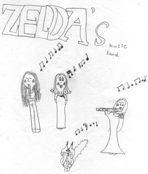 Zelda's music band by shizika