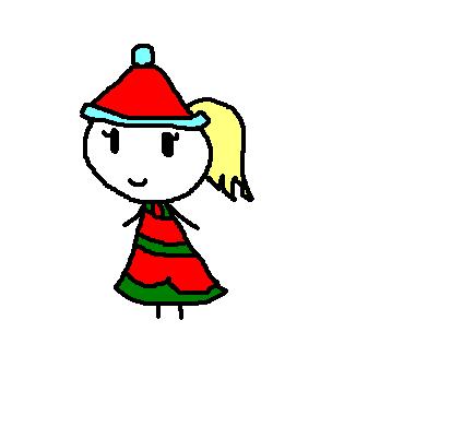 Me in a Chistmas Dress! by shizzy3