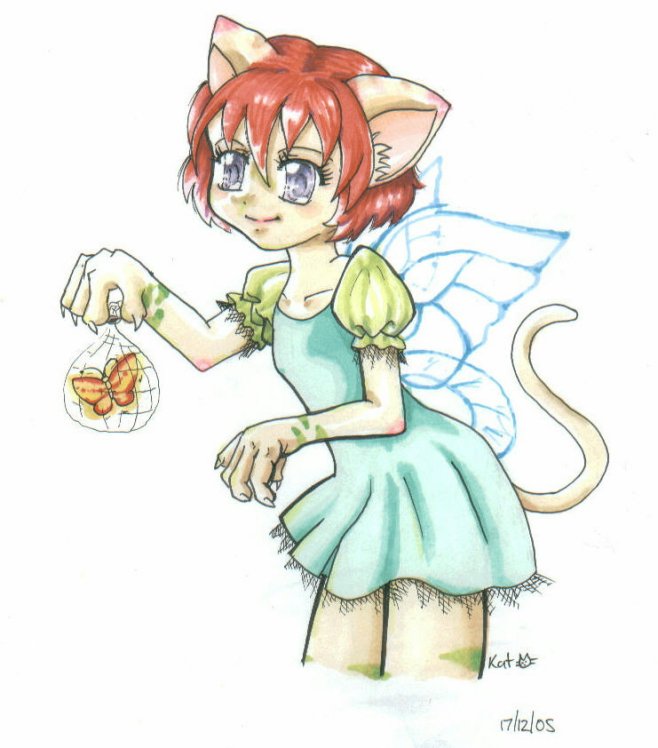 Cat Fairy by shoujoneko