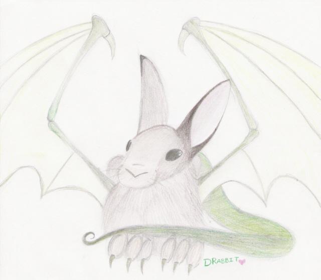 Drabbit (Dragon/Rabbit) by shuichishadow