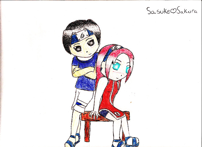 Sasuke&amp;Sakura by siamaze