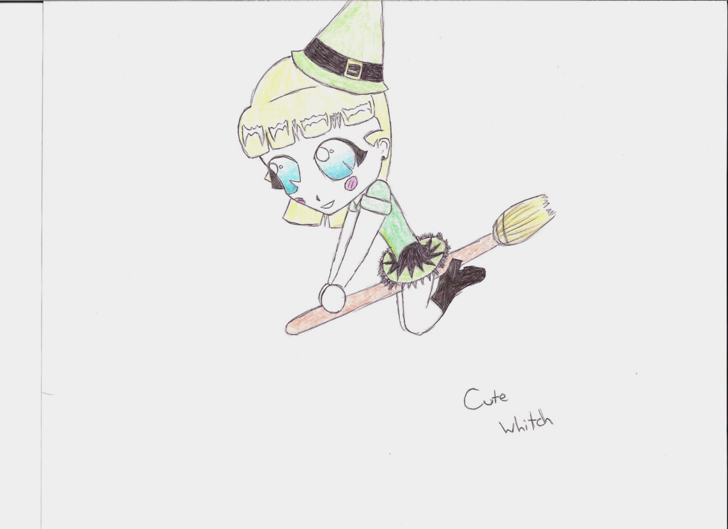 Cute Witch by siamaze