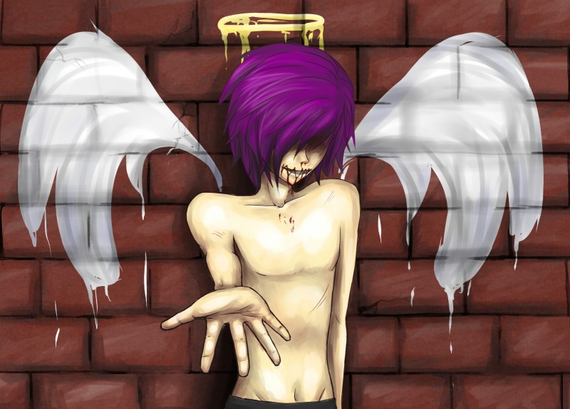 Painted Angel by sickTrepiddation
